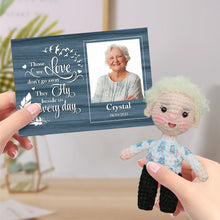 Personalized Portrait Crochet Doll Custom 1 Person Full Baby Gifts For Family