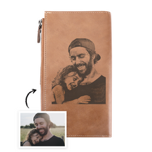 Custom Photo Wallet Men's Wallet Father's Gift