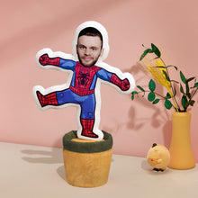 Custom Photo Face Doll Creative Funny Twisting Spider Man Dancing Toys