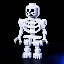 Enchanting Giant White Skeleton Minifig Decoration A Charming Gift for Minifig Lovers's Collection and a Whimsical Addition to Your Work And Home Decor