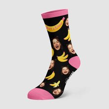 Personalised Face Socks Funny Banana