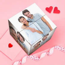 Custom Photo Rubic's Cube Personalized Infinity Photo Cube Folding Couple Photo Cube Wedding Gifts