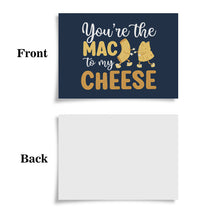 You're The Mac To My Cheese Funny Valentine's Day Greeting Card - SantaSocks