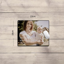 Custom Photo Mouse Pad Family Gifts 18*22cm
