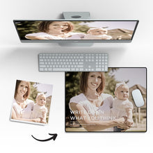 Custom Photo Mouse Pad Family Gifts 18*22cm