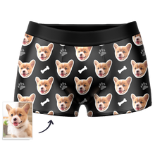 Custom Dog Boxer Shorts - Santa Socks