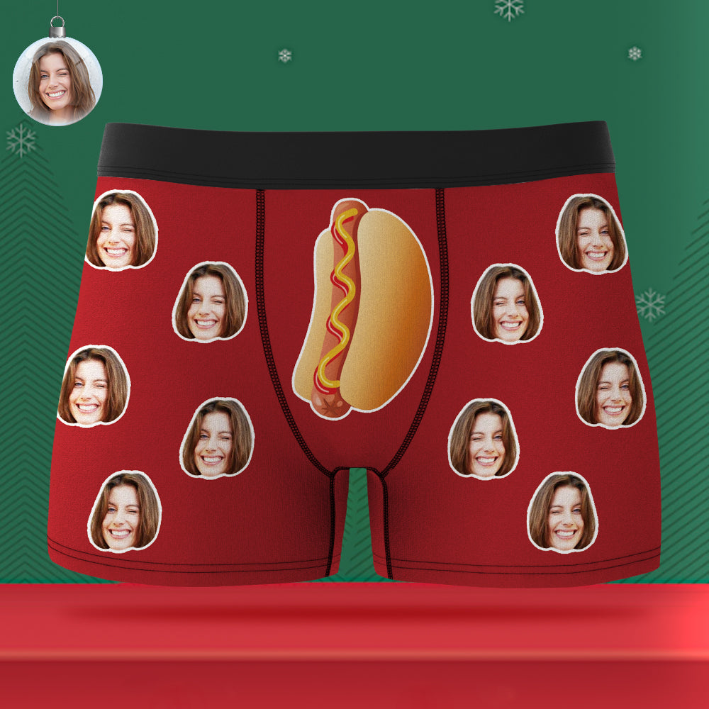 Custom Underwear With Face on Body- Valentine's Day Gifts For Him –  MyPhotoSocksUS