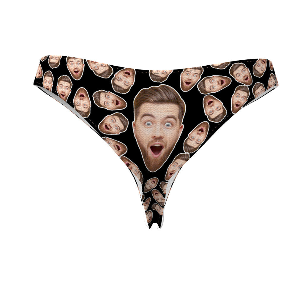 Custom Holiday Panties with Your Photos - Face Undies