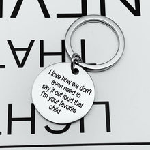 Father's Gift Keychain, I love how we don't..child, Gifts for dad, Father's keychain, Grandpa gift, Step dad gift