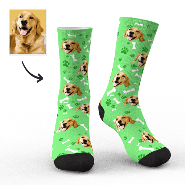 Photo Socks, Custom Dog Face Socks