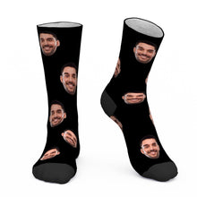 Custom Photo Socks CWZ001 - Grey
