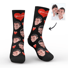 Custom Love Photo Socks For Father