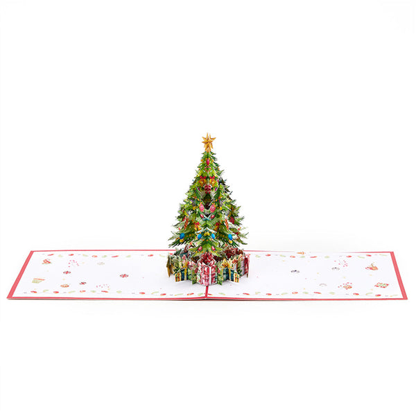 Christmas Tree 3D Pop Up Card Christmas Greeting Card