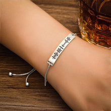 Custom Music Code Bracelet Stainless Steel Custom Bracelet Silver for Lover
