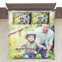 Personalized  Duvet Cover Bedding Sheets Custom Photo Duvet Cover & Pillow Design Your Own