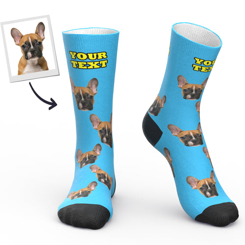 Custom Face Socks for Dog Lover