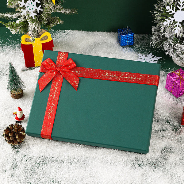 Christmas Advent Calendar Custom Building Block Puzzle Blind Box Gifts Personalized Horizontal Trio Photo Brick Christmas Wonderful Time