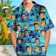 Vice City Custom Face Hawaiian Shirt Men's Gang Style For Him