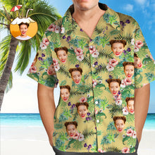 Custom Hawaiian Shirts With Face Design Your Own Hawaiian Shirt