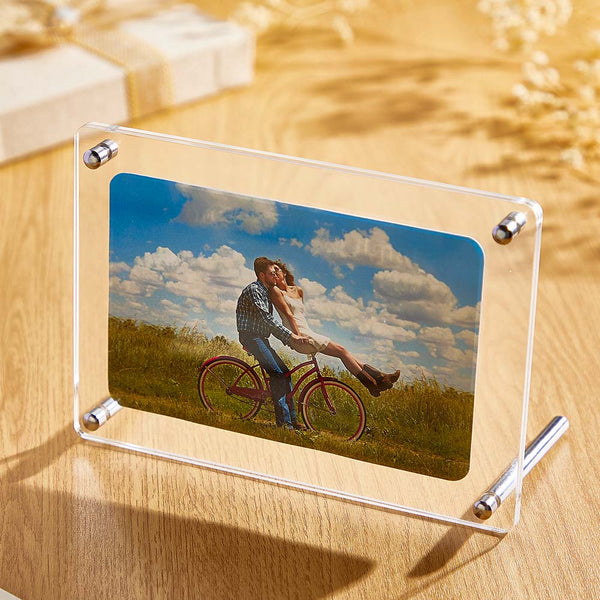 Custom Picture Frame Personalized Light-Reveal Desk Art  Valentine's Day Gift