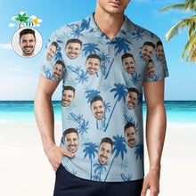 Custom Face Polo Shirt Personalized Funny Golf Shirts Put Your Face on Polos