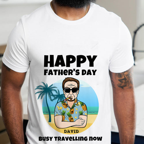 Custom T-shirt Clipart Cartoon T-shirt Gifts Legend Retired Father's Day Gifts