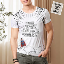 Custom Text T-Shirt With Removable Personalized Face Minime Pillow Plush Doll Superhero