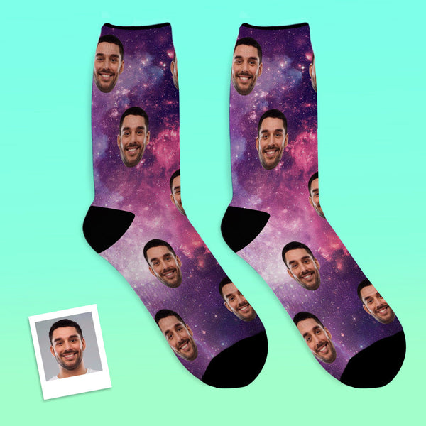 Custom Socks - Galaxy