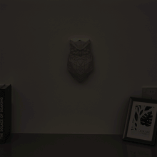 3D Animals LED Wall Light Night Owel Wall Light 3D Printed Home Decor