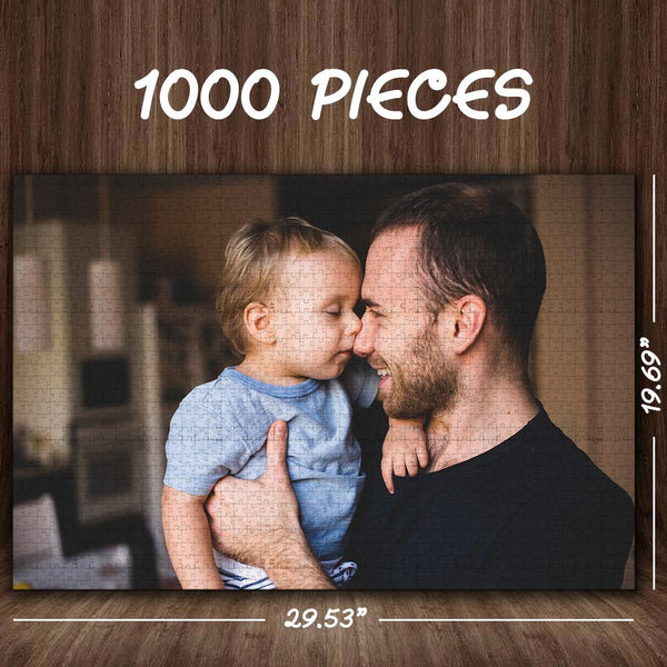 Custom Photo Jigsaw Puzzle Best Gift for Dad 35-1000 Pieces
