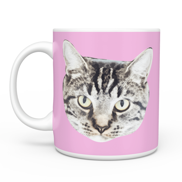 Custom Pet Portrait Mug, Coffee Mug - Dog Lover Gift For Her