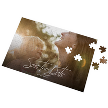 Custom Save The Date Photo Puzzle 35-500 Pieces