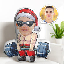 Christmas Present Ideas Custom Face Pillow Personalised Photo Pillow  Abdominal Muscle Male MiniMe Pillow Gifts for Christmas