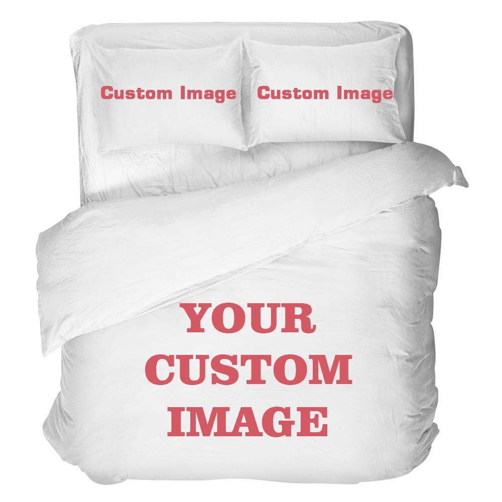 Custom Duvet Cover Bedding Sheets Personalized Photo Duvet Cover & Pillow Gift