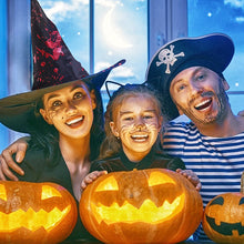 Halloween Wizard Hat Ghost Festival Dress Up Gift - Pumpkin