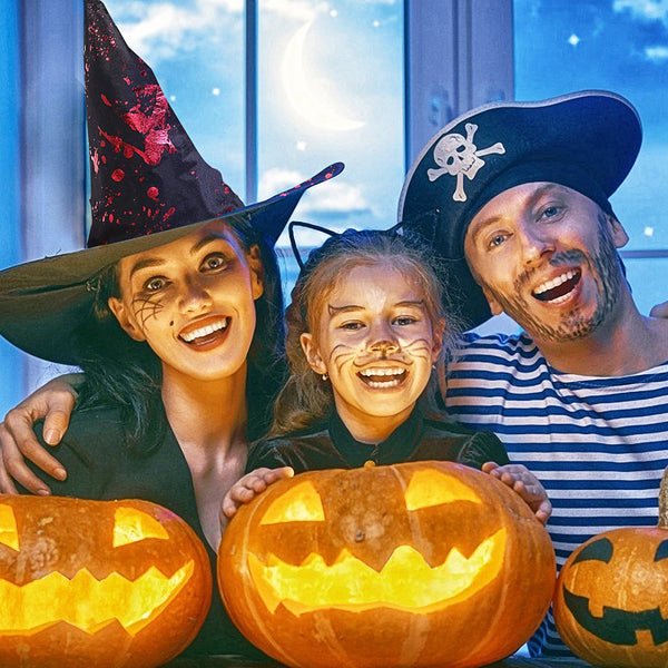 Halloween Wizard Hat Ghost Festival Dress Up Gift - Skull