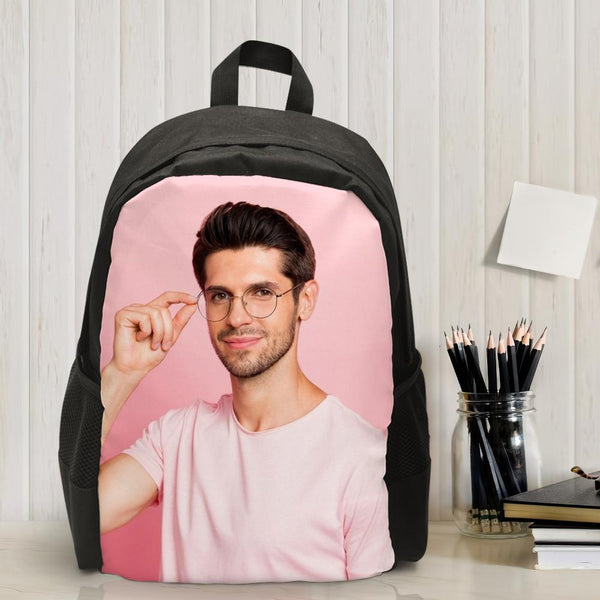 Personalized Photo Backpack, Picture Backpack, Customized Backpack, Back to School Gift