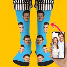 Custom Face Socks 3D Preview Personalized Face Socks for Him