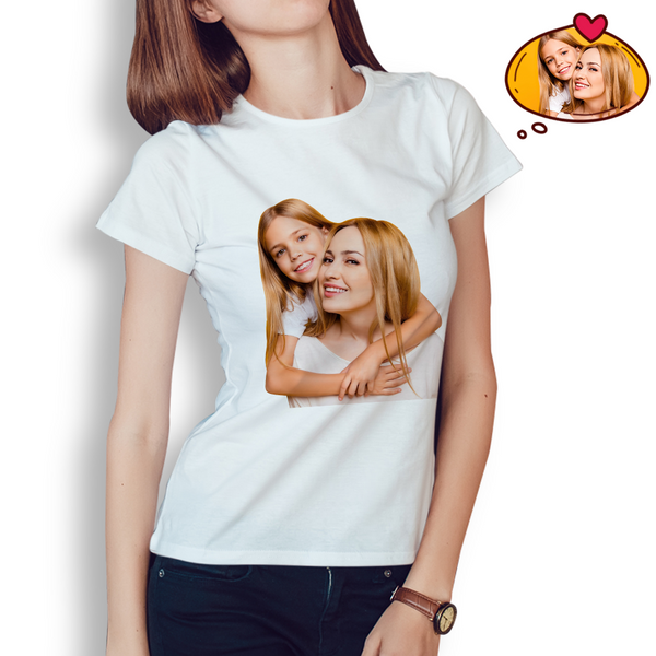 Mother's Day Gift - Custom Photo T-shirt Personalized Shirt