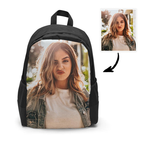 Custom Photo Backpack, Picture Backpack, Customized Backpack