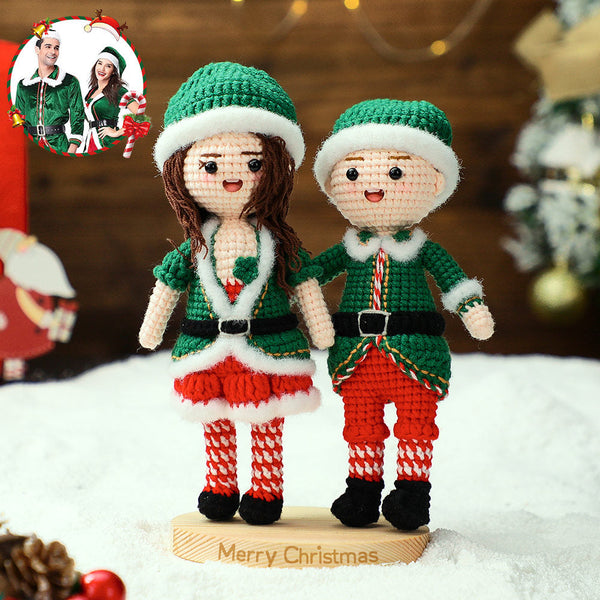 Full Body Custom Crochet Dolls Personalized Christmas Gifts Handmade Mini Look alike Dolls