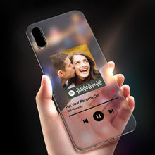 Custom Spotify Code Silicone iPhone Case Music Protection Creative Gifts For Lover Christmas Gift