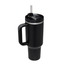 40oz Insulated Mug with Handle and Straw Stainless Steel Coffee Travel Cup for Car and Home