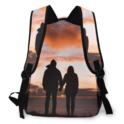 fathers day gift custom all print photo backpack personalized photo backpack