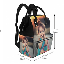 personalized photo mummy backpack