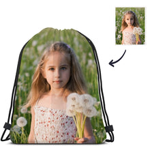 Personalized Photo Drawstring Sport Backpack Back To School Gifts