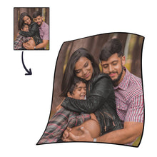 Mother's Day Gift - Personalized Photo Blanket Fleece - Family