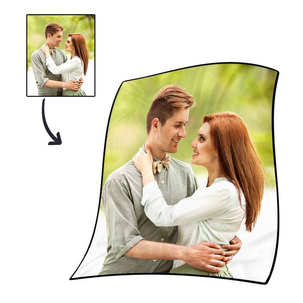Mother's Day Gift - Personalized Photo Blanket Fleece - Family