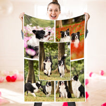 Custom Photo Blanket Personalized Collage Photo Blanket Photo Album Blanket Gifts for Lover