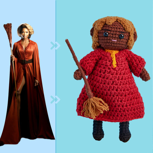 Full Body Customizable 1 Person Custom Crochet Doll Personalized Gifts Handwoven Mini Dolls